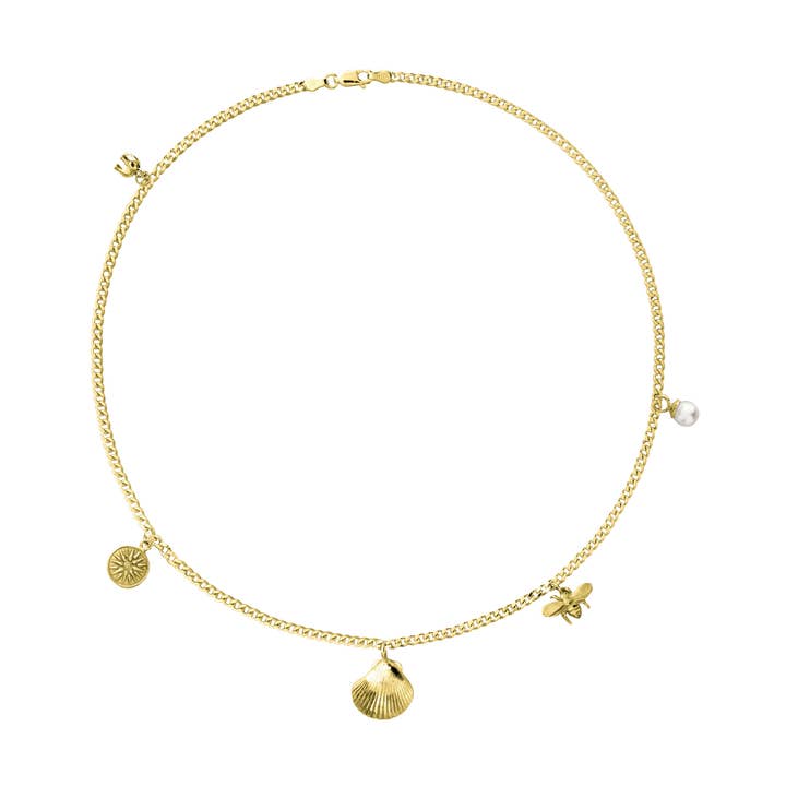 HALSKETTE MIT IKONEN DER NATUR für den Großhandel von Carolinne B