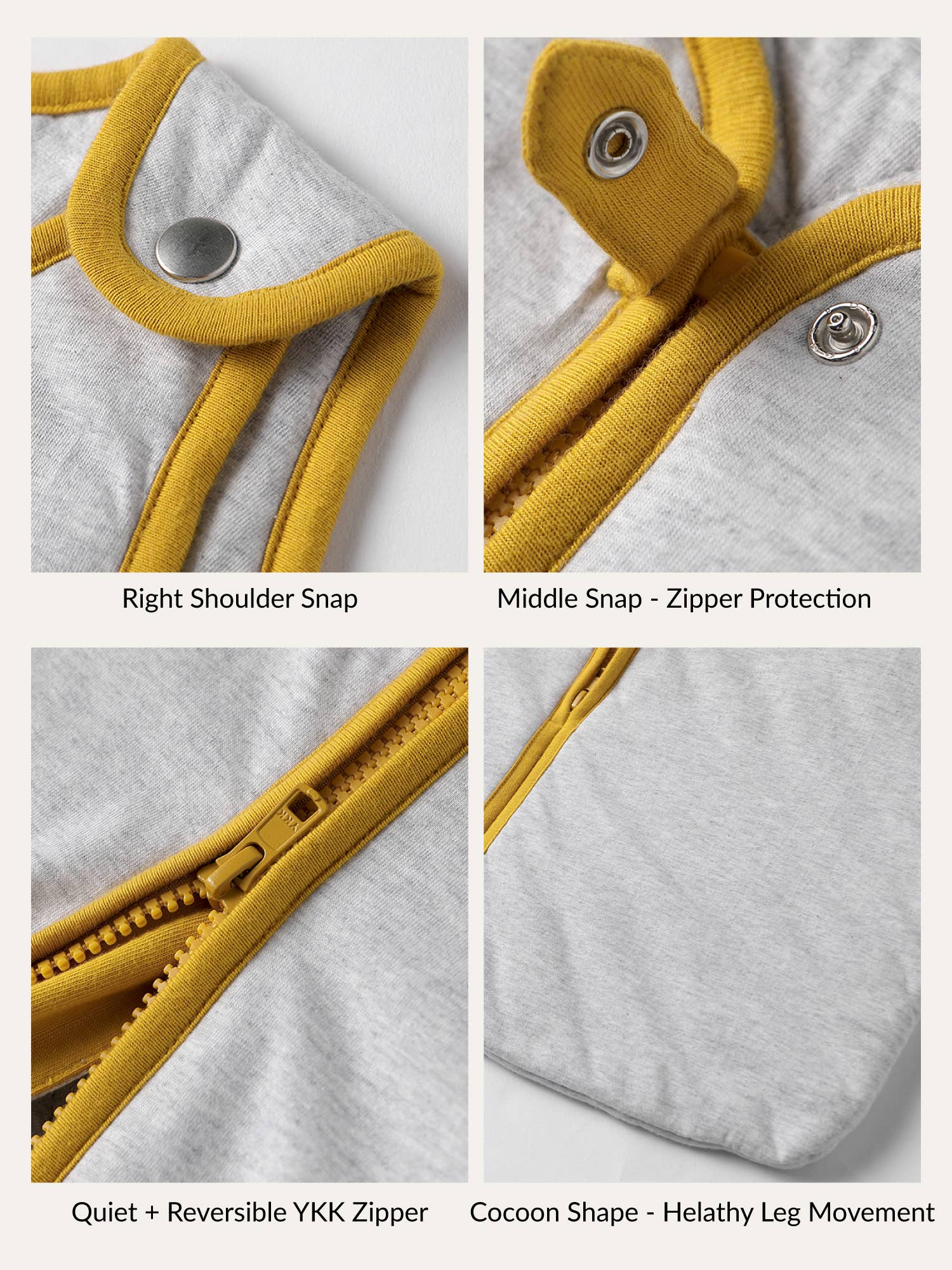 MALABAR BABY, Consciously Crafted For You. – wholesale Sovsäck - Baby – Lätt sovpåse: Ekologisk bomull, handgjord, TOG 0,610