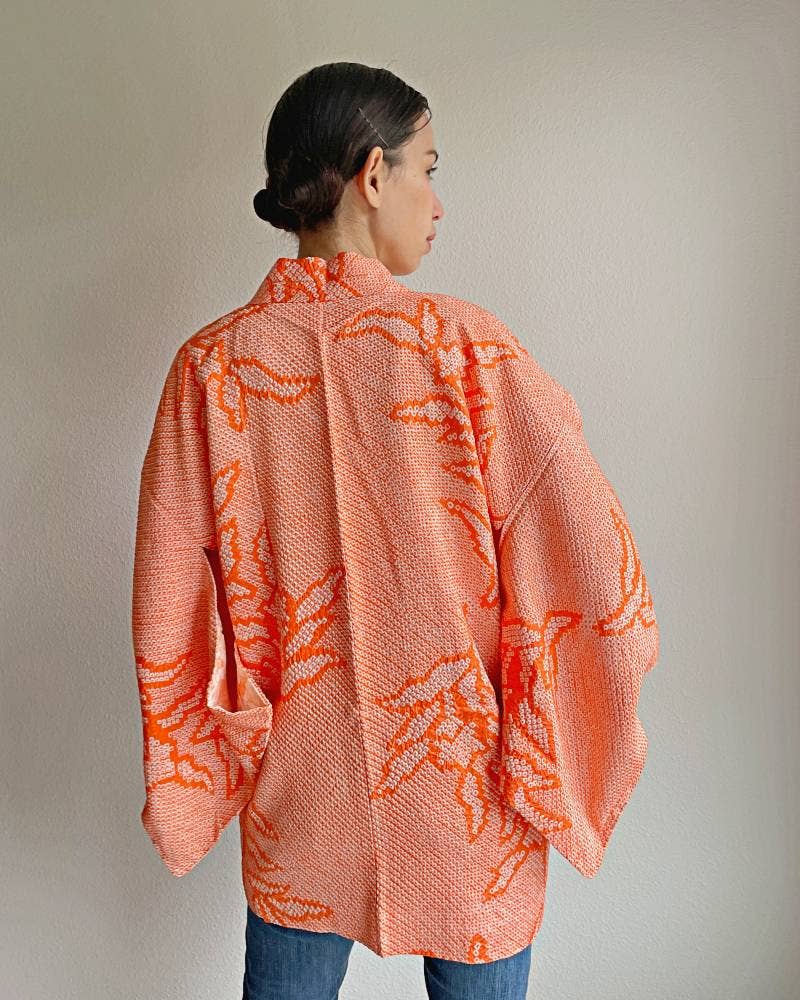 KimonoZen - Wholesale Kimono - Women's - Wrap & Wander Haori Kimono Jacket with Stole5