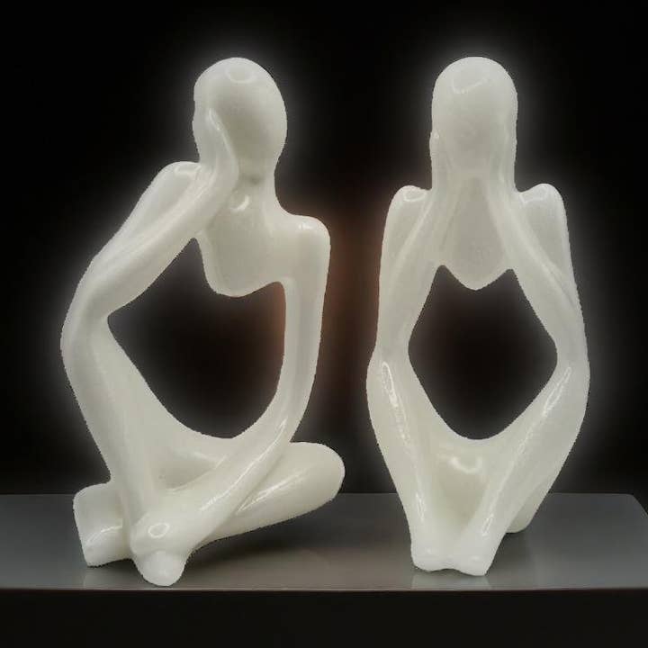 Abstract "Thinker" Candle or Scented Novelty Figure for wholesale by Grumpy Grammy Candles