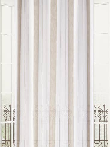 Gregoire - Natural Collar - Eyelet Panel - 140 x 240 cm for wholesale by IPC TEXTILES