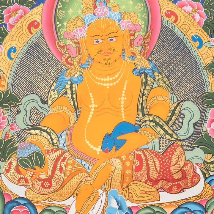 Lucky Thanka - Wholesale Painting/drawing - Hand-Painted Zambala Thangka1
