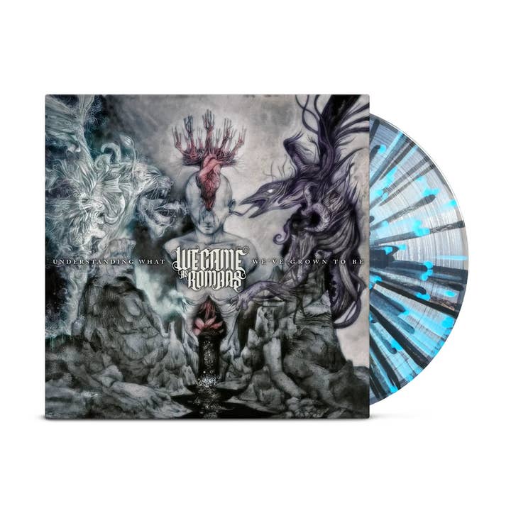 Rude Records - Wholesale Music CD/Vinyl - Comprendere ciò che siamo diventati chiari con LP a schizzi nero e blu0