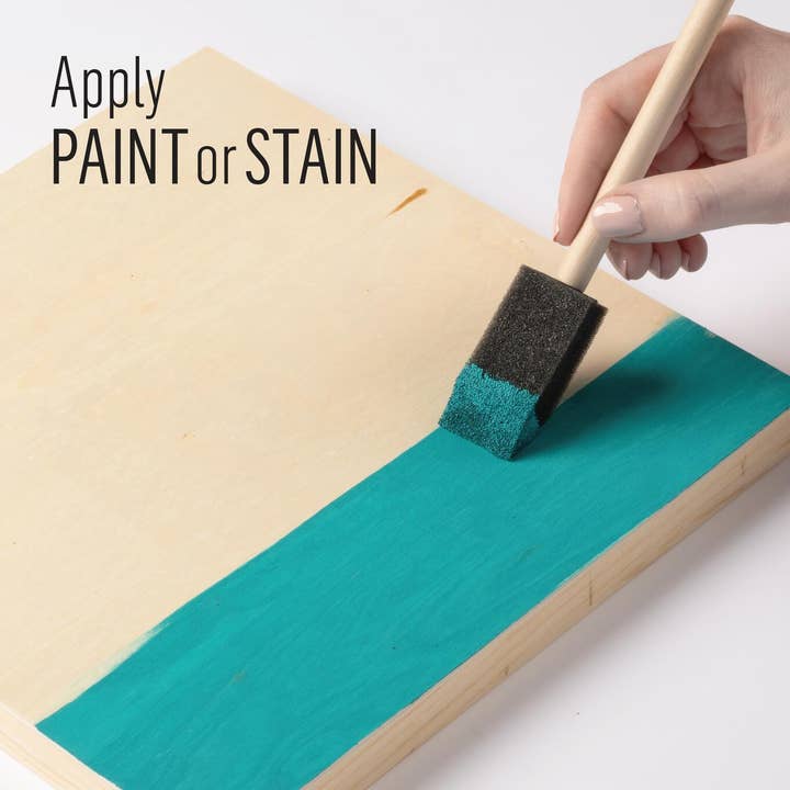 Plaid Crafts - Wholesale Paint/Wax Brush - FolkArt ® Foam Brush Set, 4-Piece3