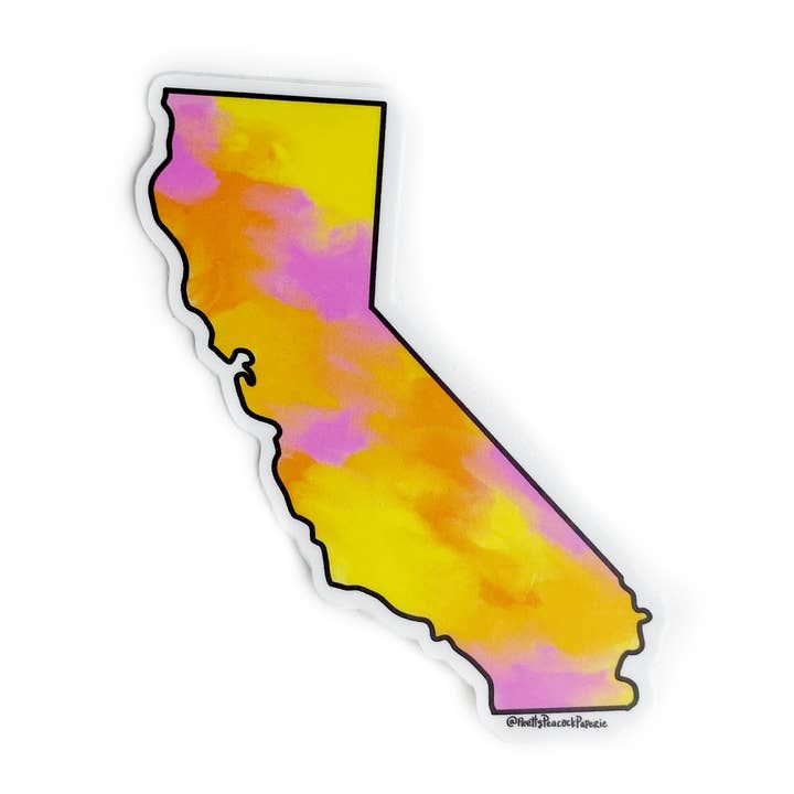 Vinilo adhesivo del estado de California para venta al por mayor de Pretty Peacock Paperie - Women's Empowerment