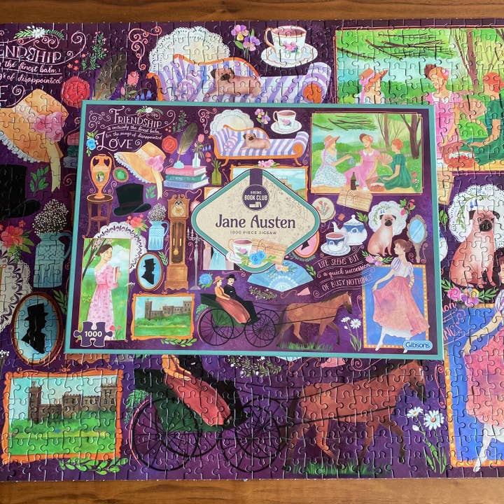 Gibsons Games Inc - Wholesale Puzzle - Adult - Book Club: Jane Austen 1000 Piece Jigsaw Puzzle
