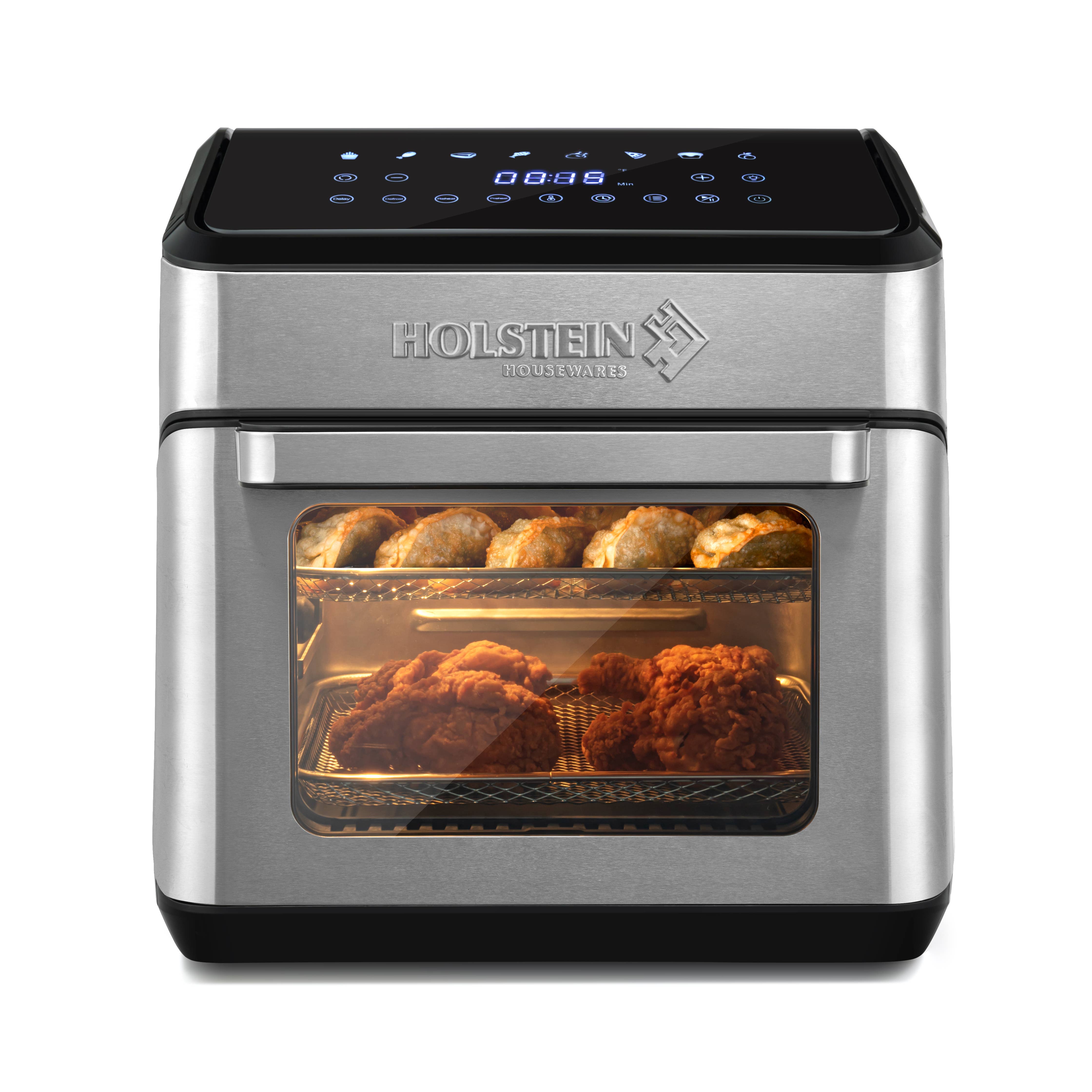 Black HOLSTEIN HOUSEWARES 12.7 QT. AIR FRYER OVEN for wholesale on Faire