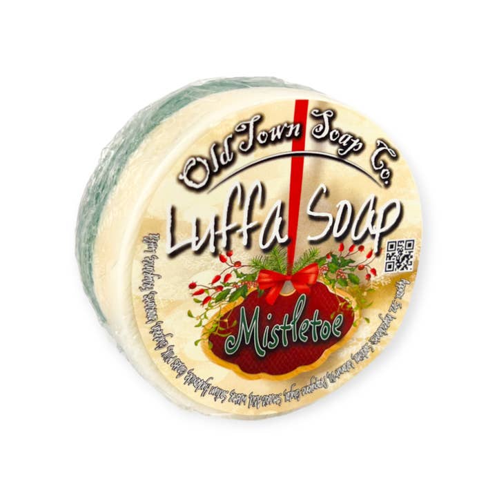 Old Town Soap Co. - Wholesale Bar Soap - Christmas Scented Luffa Soaps6