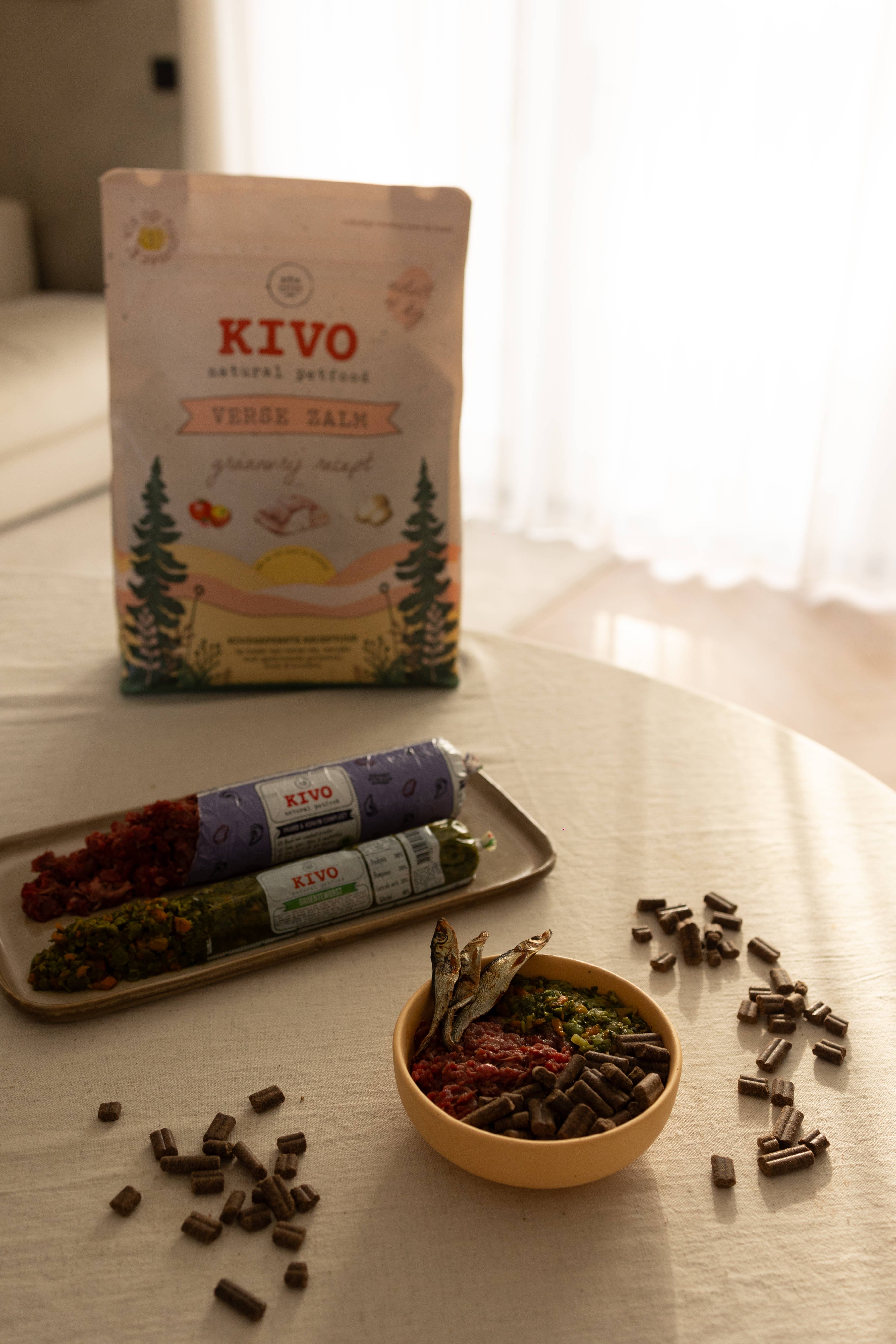 Kivo Petfood - Venta al por mayor Comida - Perros - Salmón fresco prensado en frío sin cereales5