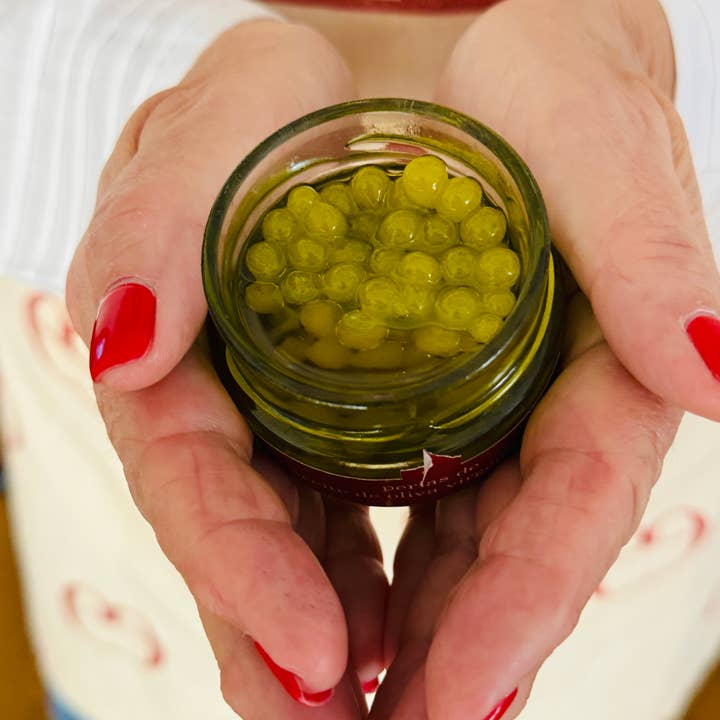 PAGO DE ESPEJO - Wholesale Olive Oil - Extra virgin olive oil pearls1