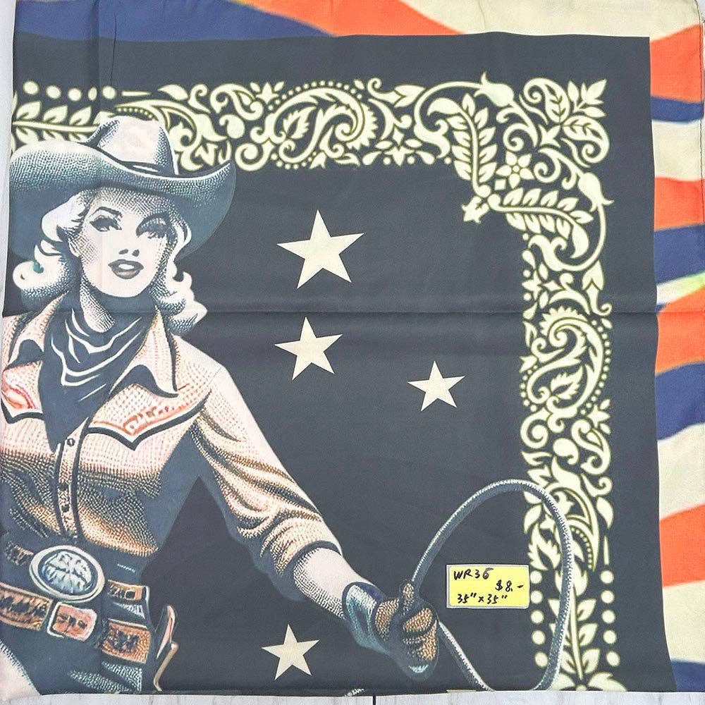 Western Elite Jewelry - Wholesale Scarf - Women's - WR36           western wild rag1