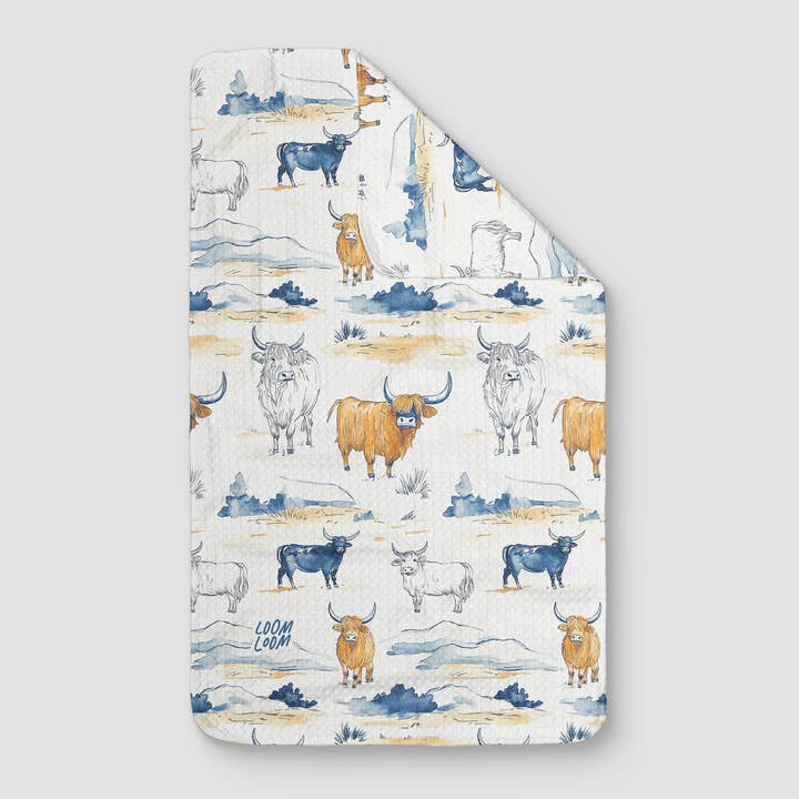 Loom Loom - Wholesale Tea Towel - Bulls 2