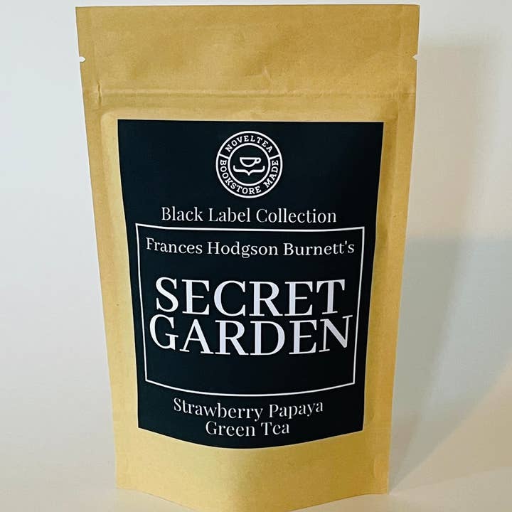 NovelTea Bookstore & Gifts - Wholesale Loose Tea - The Secret Garden Inspired - Strawberry Papaya GREEN TEA