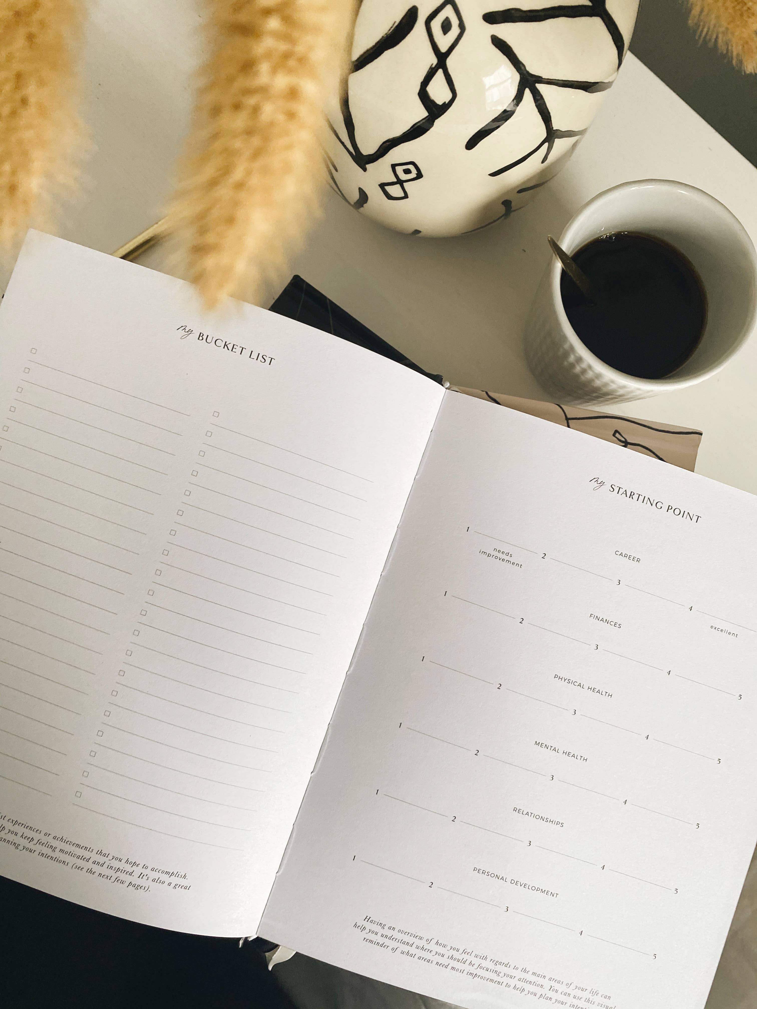 Blush And Gold - Wholesale Journal/Diary - Body + Soul Journal (Solstice) gift for her, undated planner17