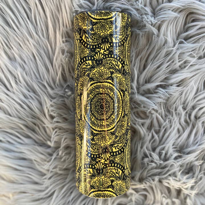 MOUTARDE Cuss Mandala Gobelet pour la vente par Antisocial Designs