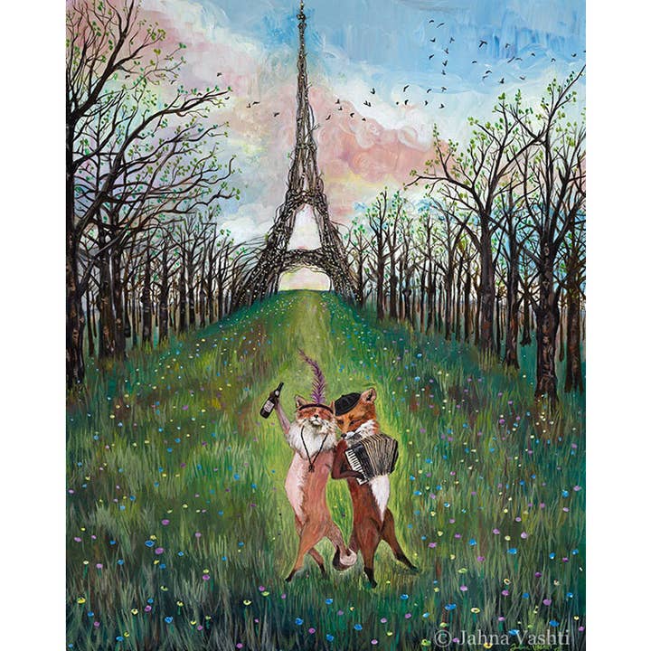 Jahna Vashti – wholesale Konsttryck – ”Je Ne Sais Quoi” Print/8x10" och 11x14"