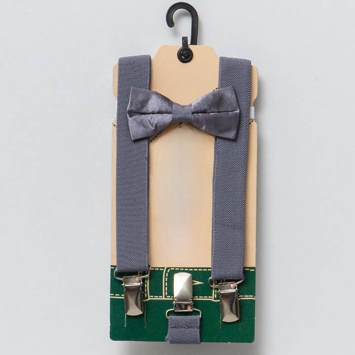 Omnis Pura - Vente Bretelles – enfant - Accessoires garçon spécial jour : bretelles et nœud papillon 0-24 mois9