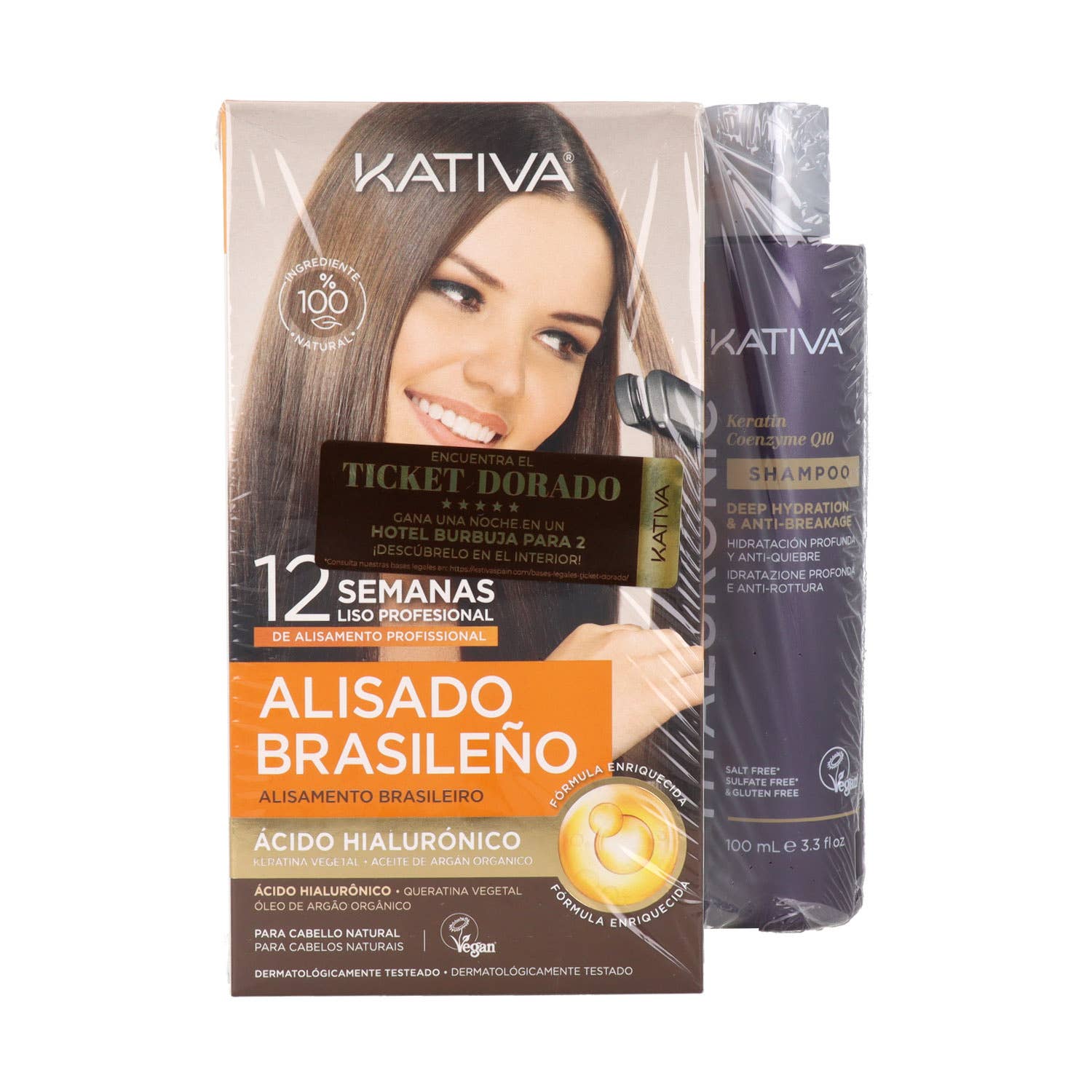 SUBLIME BEAUTY WHOLESALER SL - Wholesale Hair Shampoo - Kativa Brazilian Straightening Kit + Shampoo 150 ml0