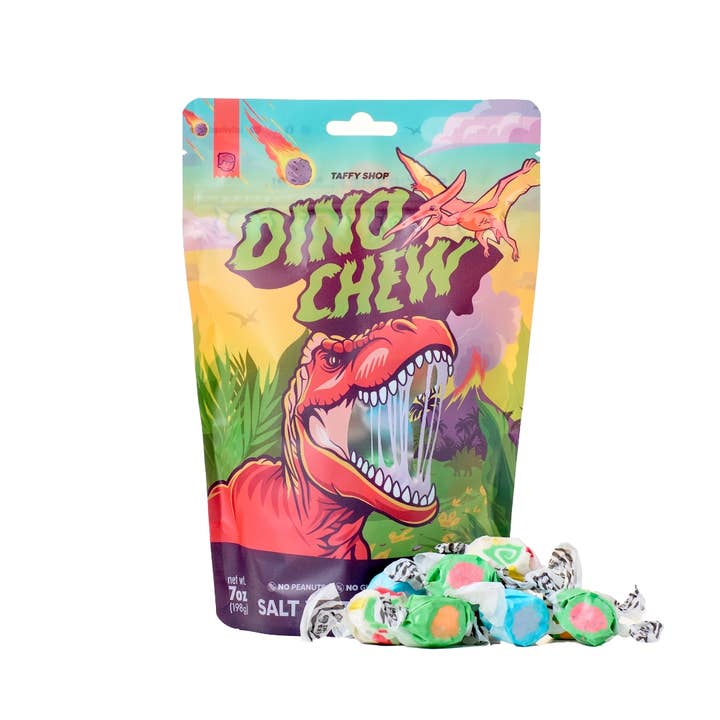 Dino Chew Taffy Bag (7oz)™ for wholesale by Taffy Shop