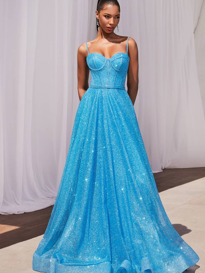 GLITTER BALL GOWN for wholesale by Ladivine by Cinderella Divine