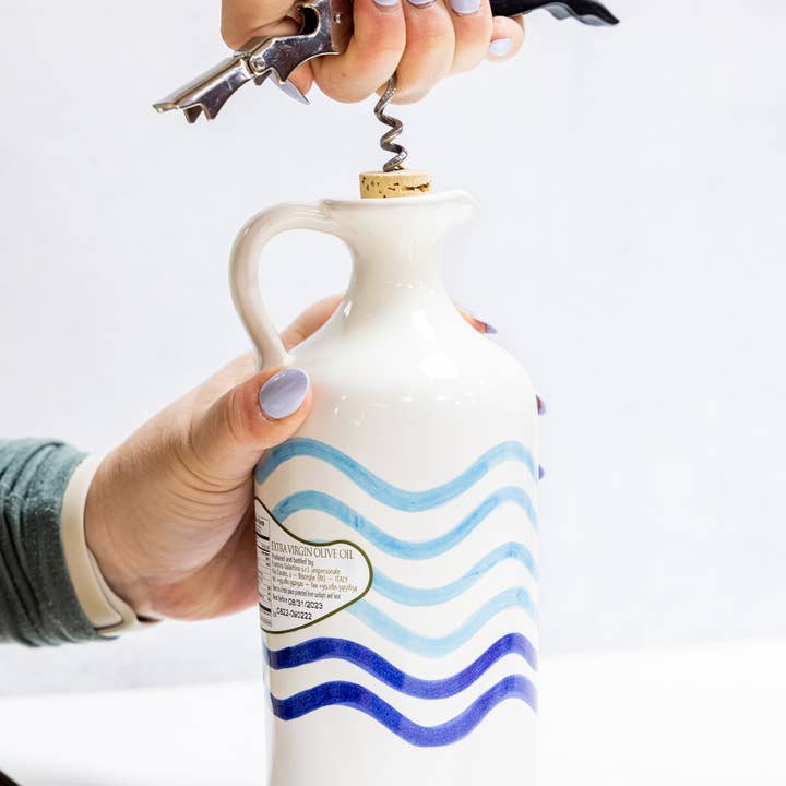 Zia Pia - Wholesale Olive Oil - Extra Virgin Olive Oil Ceramic-Waves by Frantoio Galantino