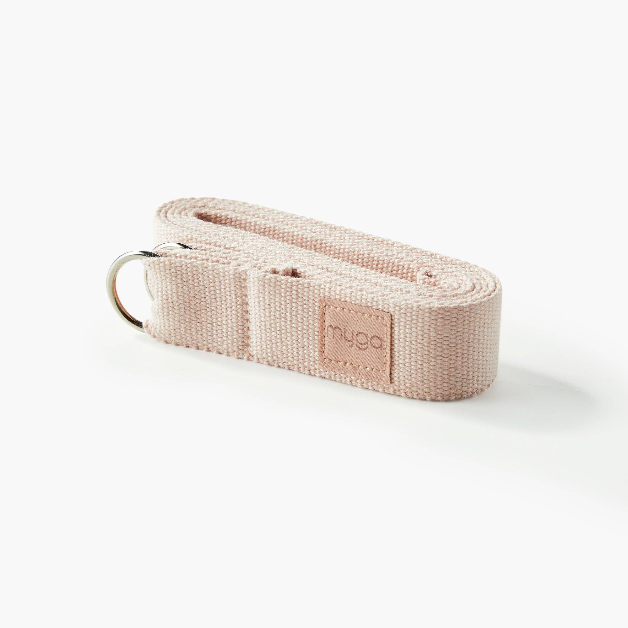 Myga Europe - Wholesale Yoga Strap/Band - 2 in 1 Yoga Strap - Blush1