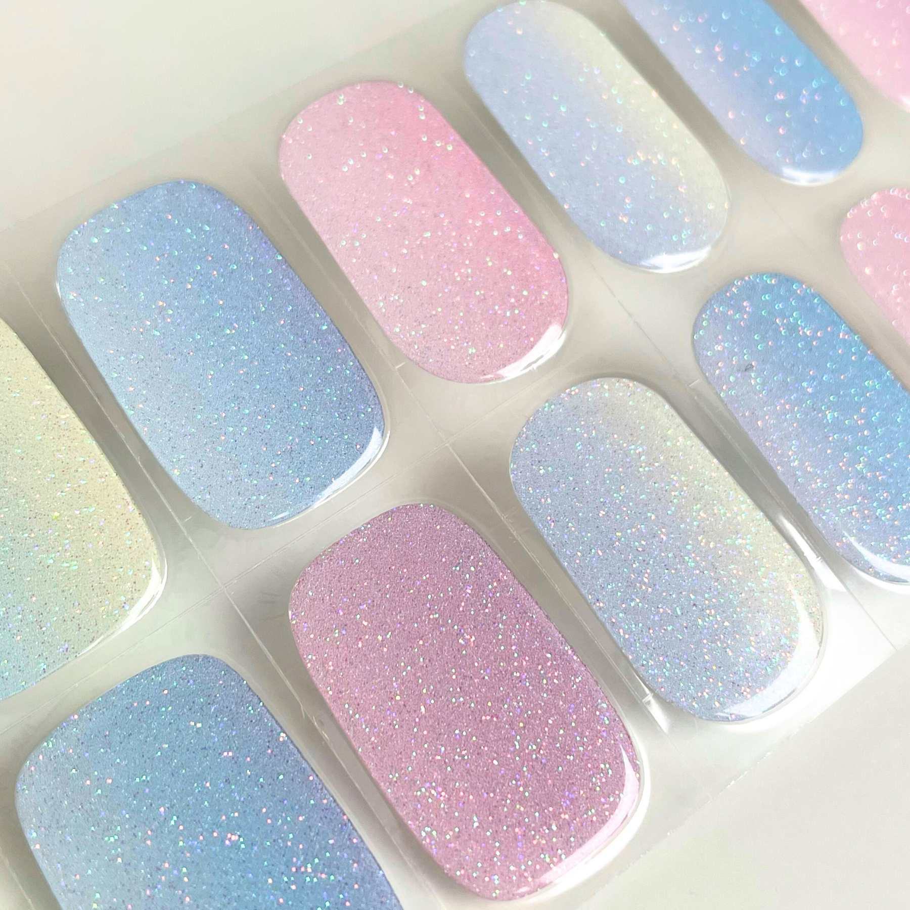 multi Enveloppe à ongles en gel semi-durci Sweeties Super Jellies DIY en vente sur Faire1