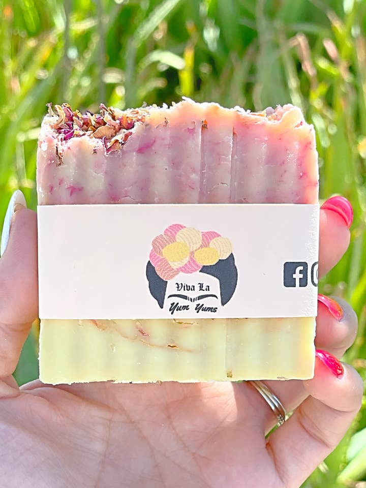 La Rosa Soap (Rose) for wholesale by Viva La Yum Yums