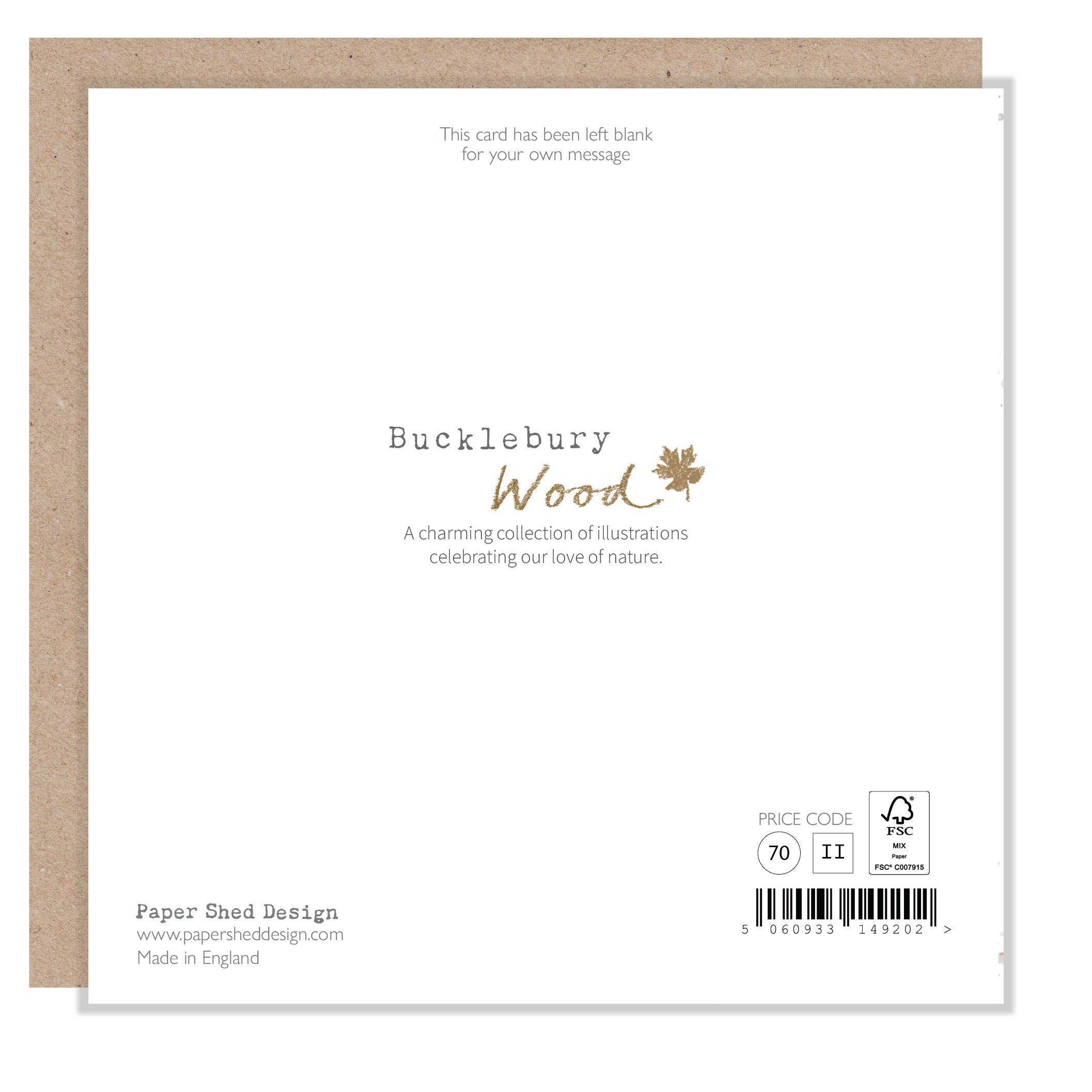 Paper Shed Design Ltd - Wholesale Verjaardagskaartje - Leuke muiskaart - Happy Birthday - Muis met bloemen1