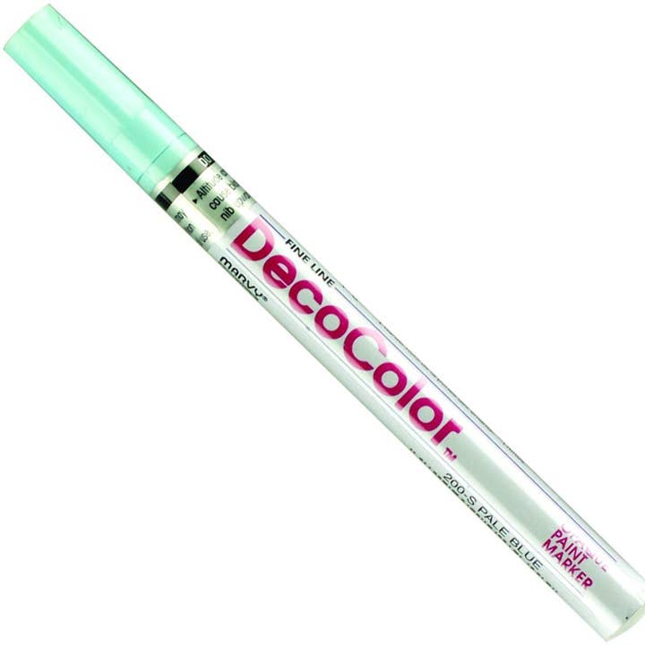 Pale Blue Fine Tip Deco Pen for wholesale by Child To Cherish®
