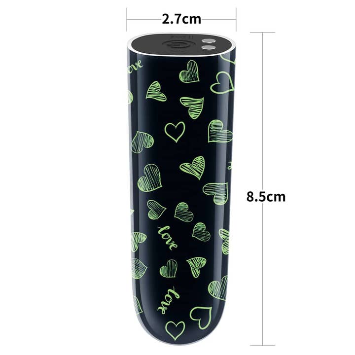 LOVETOY - Wholesale Sex Toy - Rechargeable Glow-in-the-dark Heart Massager4