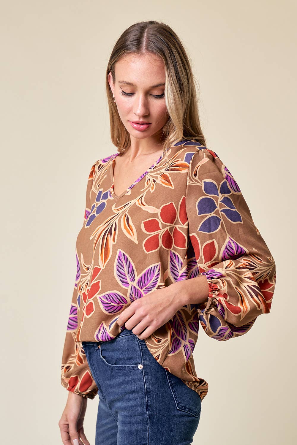 lovely melody – wholesale Blus - Dam – LMT4104-Sundance Långärmad28