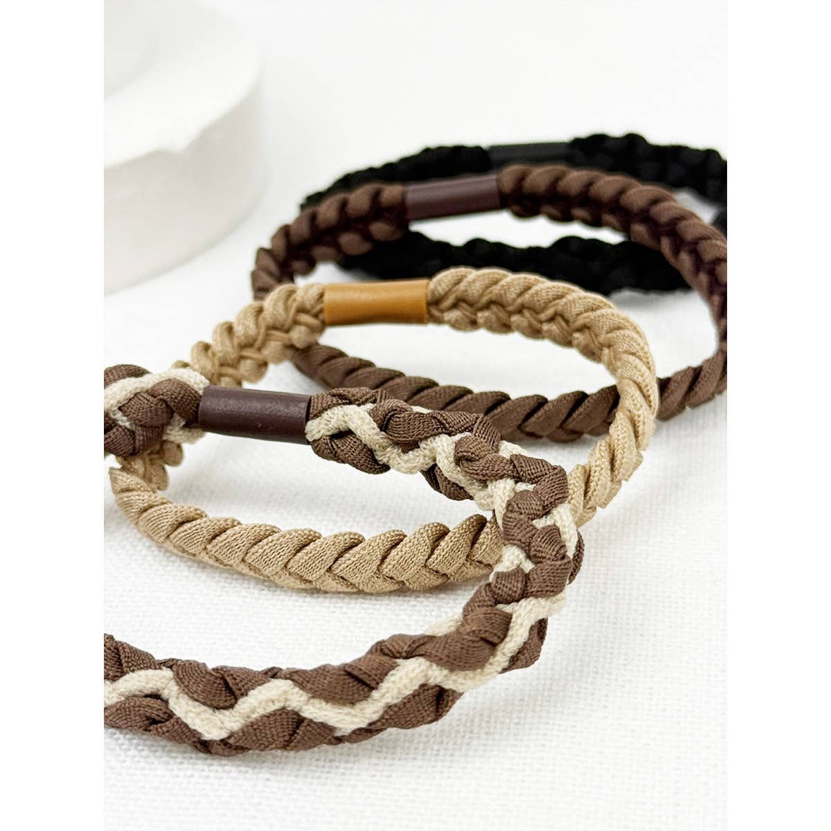 MIX COLOR Boho Style Elastic Ponytail Hair Tie for wholesale on Faire3