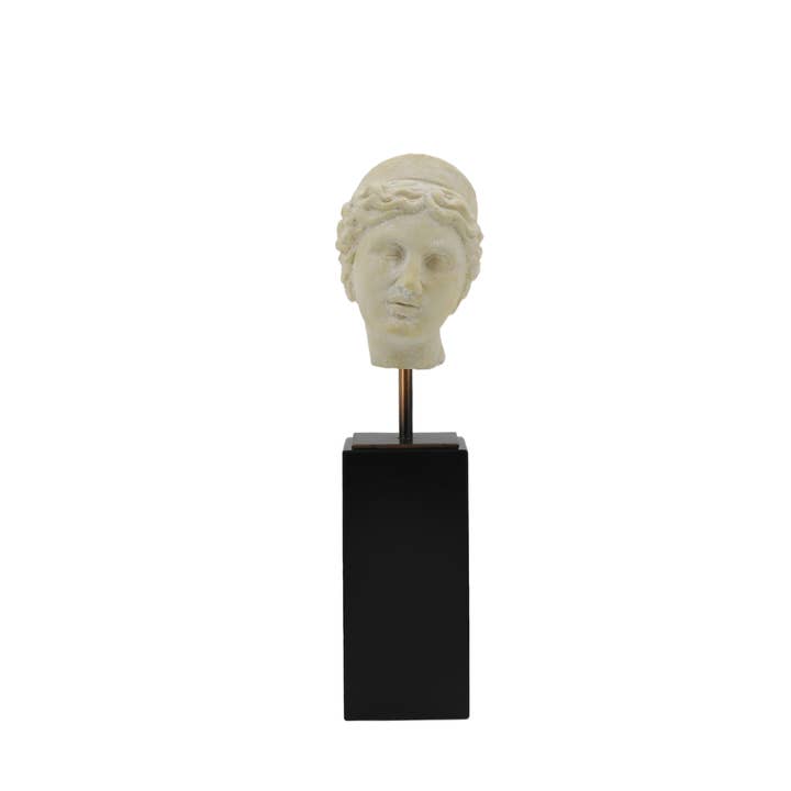 Modern World by Contrast Inc. - Wholesale Decorative Figurine - Aphrodite Head Statue With Black Base4