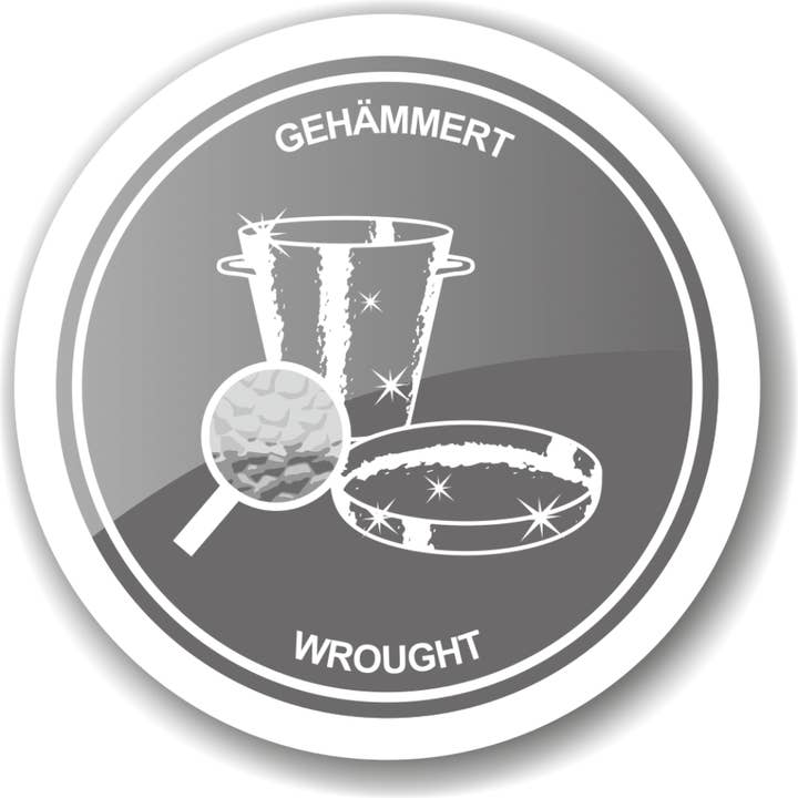 EDZARD - Vente Seau à vin - Seau à champagne Joey EDZARD S/3 en acier inoxydable martelé Ø 21 cm3