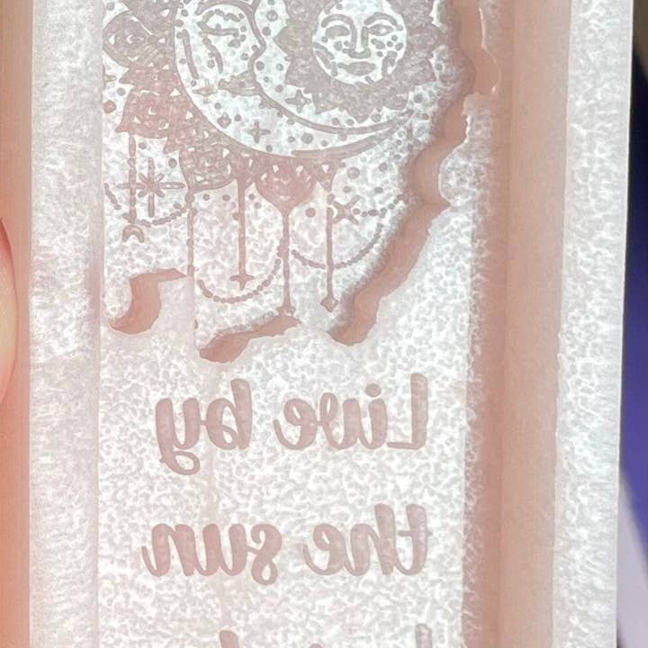 Molde de Silicone Mystical Moon Para Cera Derrete Resina e por atacado de Devine Silicone Moulds