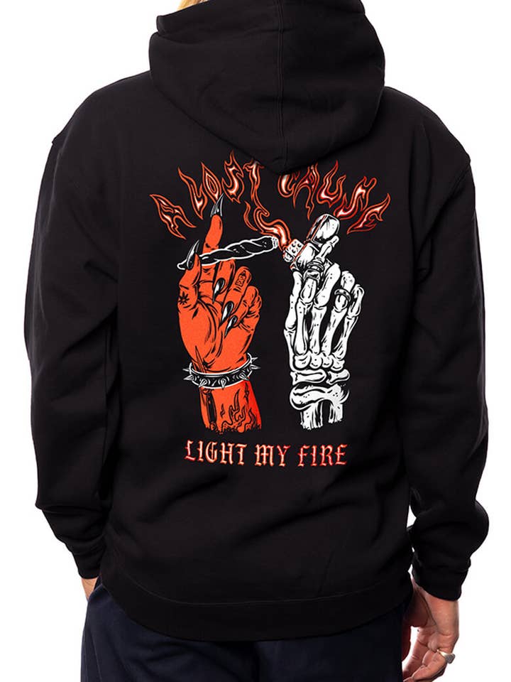 Veste à capuche Light My Fire pour la vente par A Lost Cause