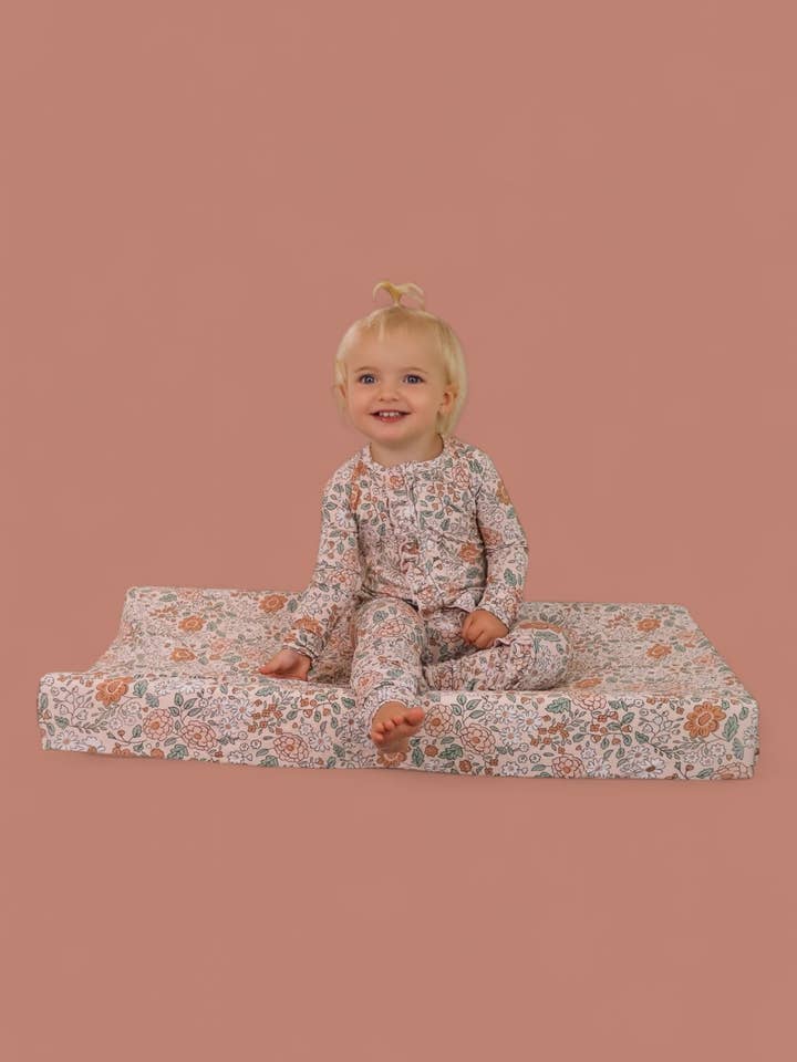 Dream Big Little Co. - Wholesale Jumpsuit - Baby - AUTUMN BLOSSOM DREAM RUFFLE ROMPER10