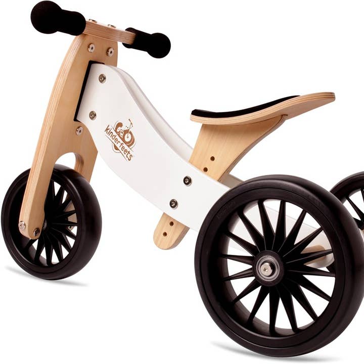 Kinderfeets 2-in-1 wooden balance bike & tricycle Tiny for wholesale by Kinderfeets NL