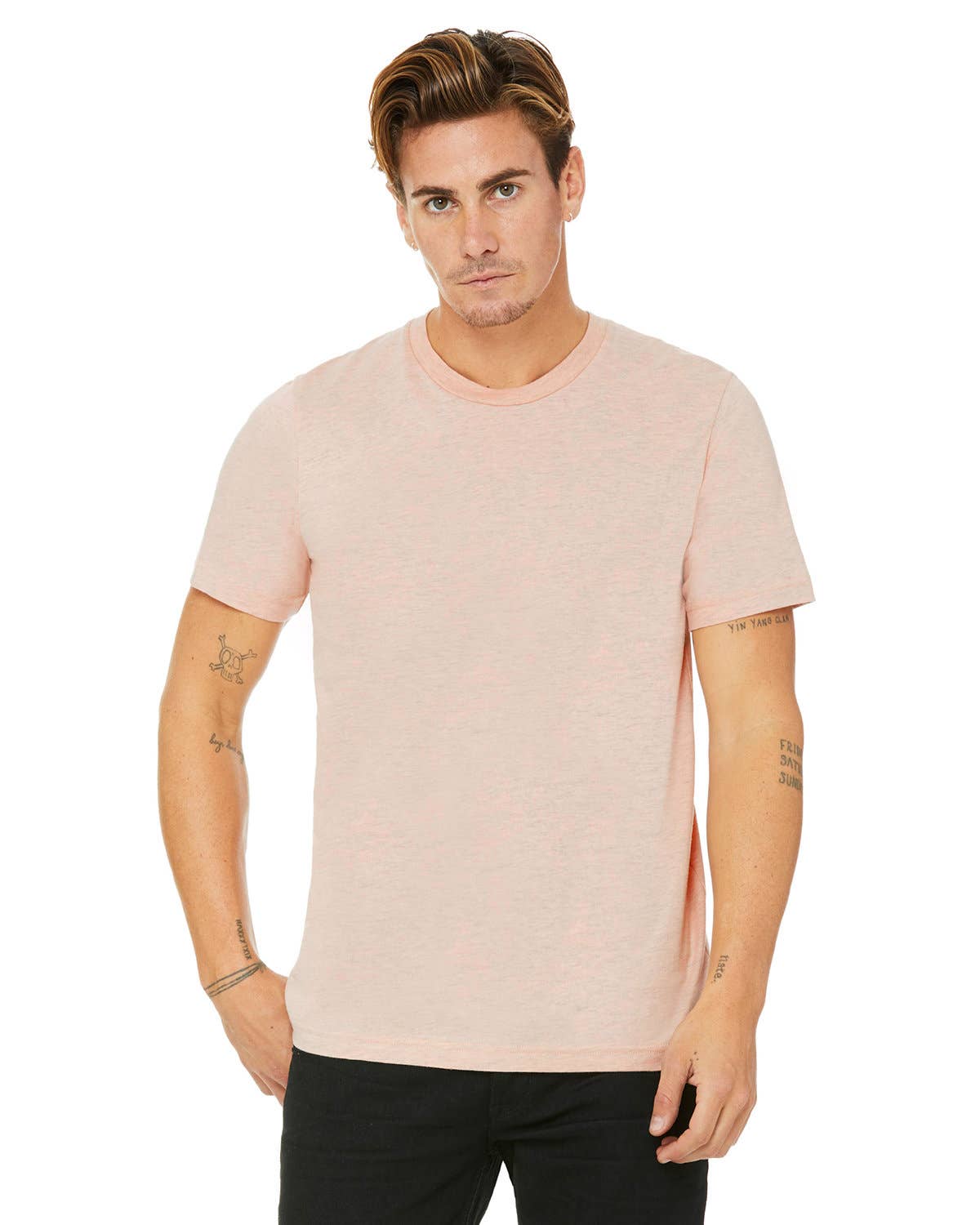 Total Apparel - Wholesale T-Shirt - Men's - Bella + Canvas Unisex Heather Blank CVC T-Shirt | 3001CVC43