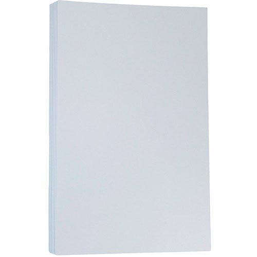 JAM PAPER - Wholesale Cardstock - JAM Matte 80lb Cardstock, 8.5x14 Cover, Baby Blue, 50/Pk0