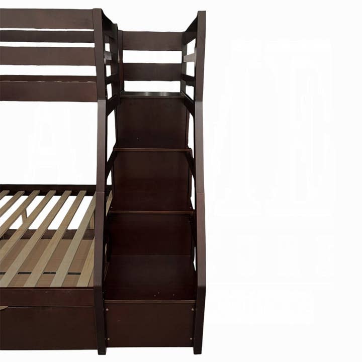 ReForm Creative Home - Wholesale Bed - Mojo Twin/Full Bunk Loft Bed W/Trundle & Storage - Expresso3