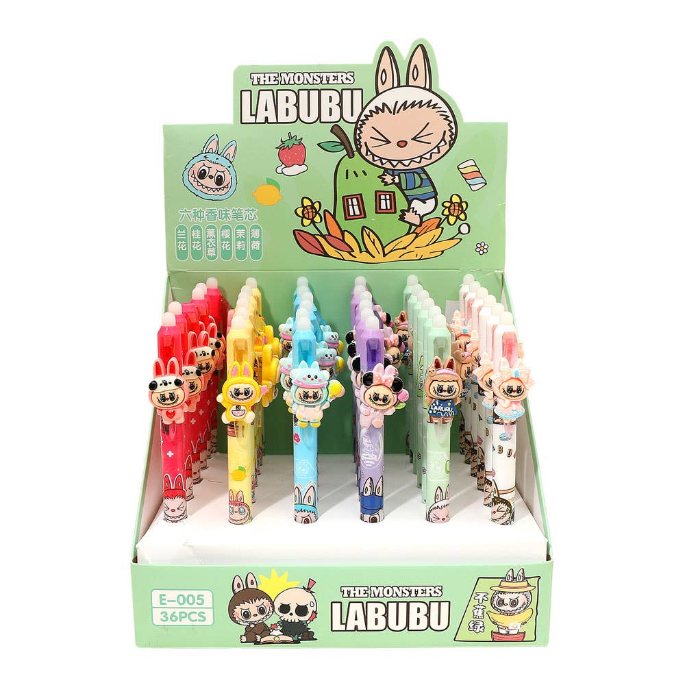 Sensibling Corp. - Wholesale Pen - 36PCS - Monster Bunny Character Ball Pens3