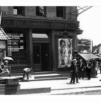 Giornale Brooklyn Citizen per la vendita all'ingrosso da parte di Old NYC Photos