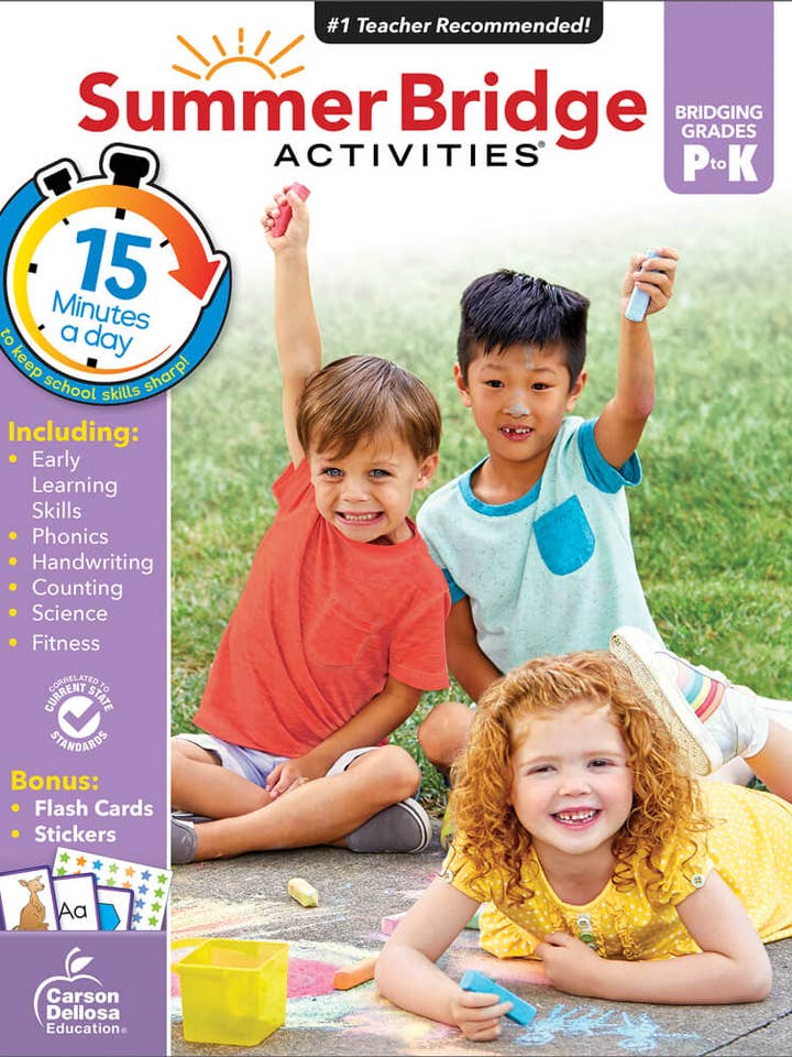 Summer Bridge Activities®, Grades PK - K for wholesale by Carson Dellosa Education