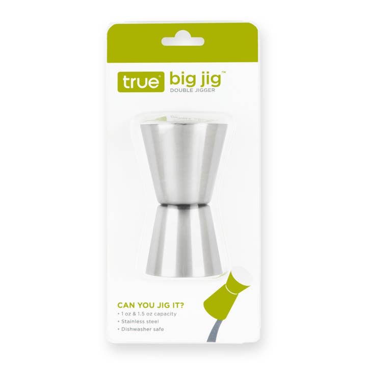 TRUE - Wholesale Jigger - Stainless Steel Double Jigger .75 1 oz or 1 1.5 oz9