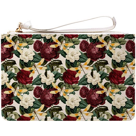 Dragons And Roses II Clutchtaske for engroshandel hos Stringberry