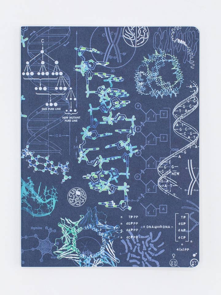 Caderno de Capa Mole Genética Placa 2 - Grade Pontilhada (Caixa de 6) por atacado de Cognitive Surplus EU