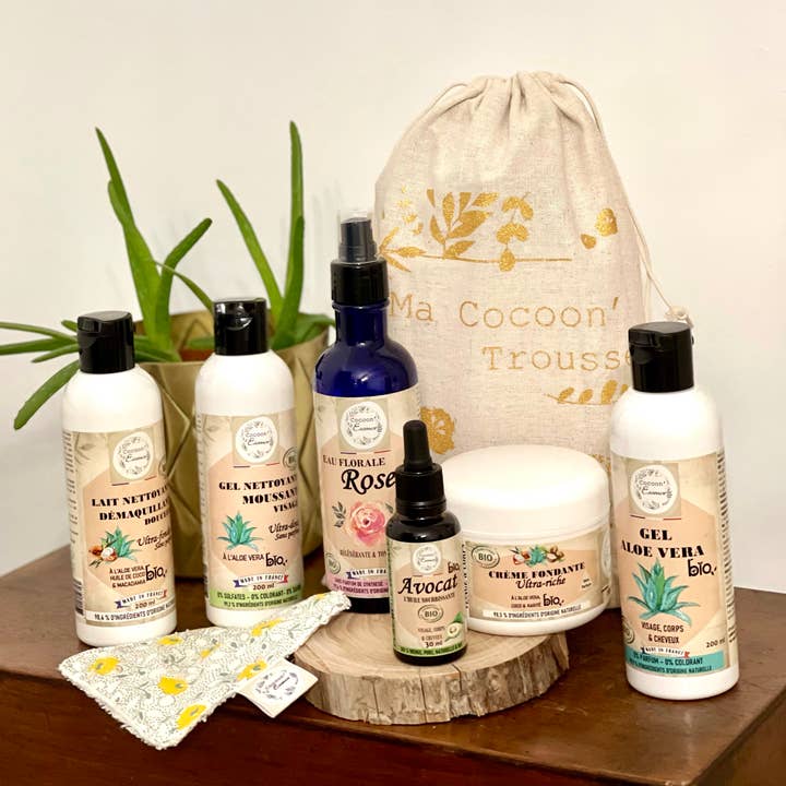 Kit de Rotina de Pele Seca Orgânica Cocoon 'Cocoon' por atacado de Cocoon’Essence