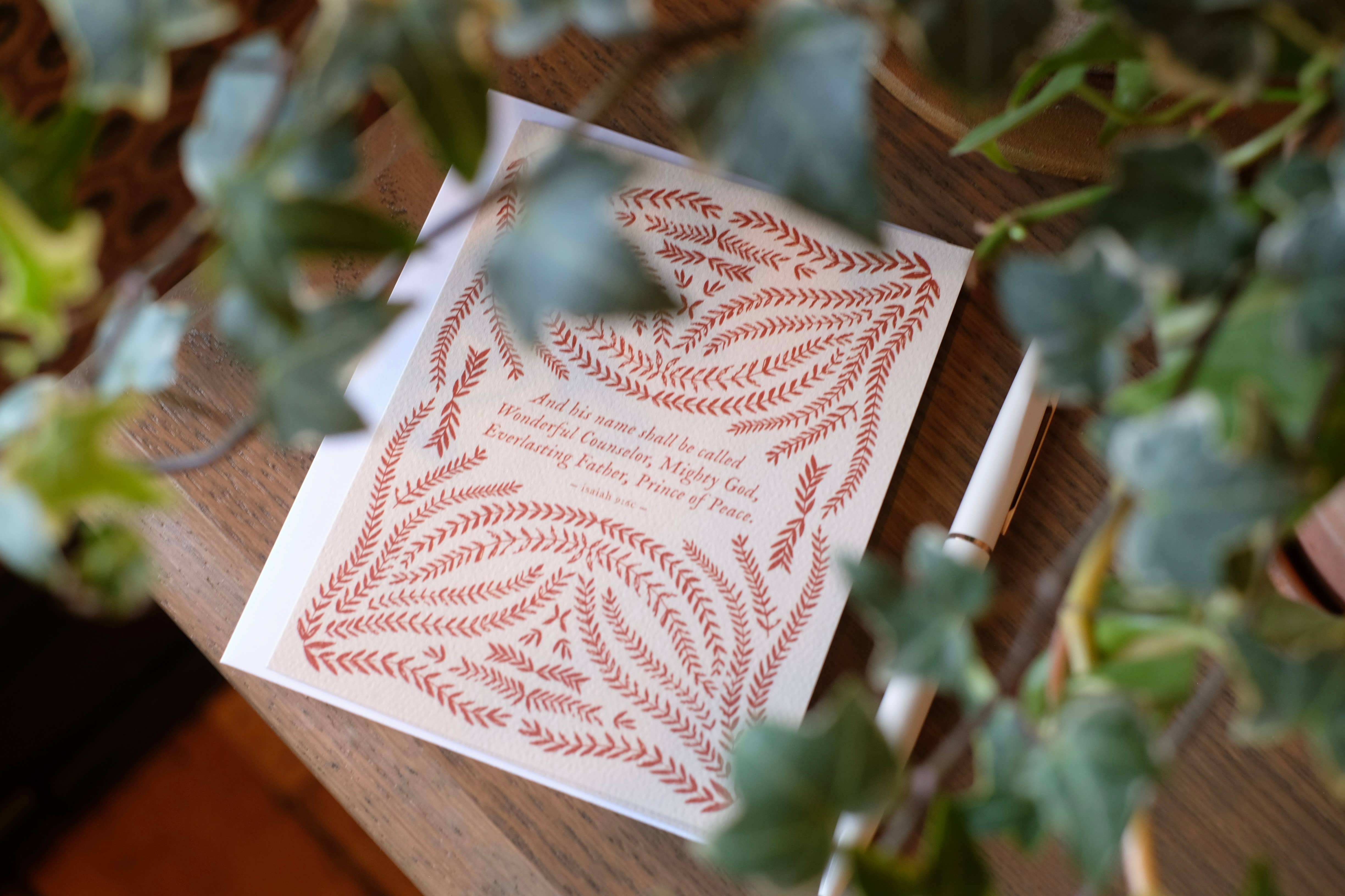 annalisa v. sawtell - Wholesale Christmas Card - Botanical Christmas | Boxed Card Set of 8 | A25